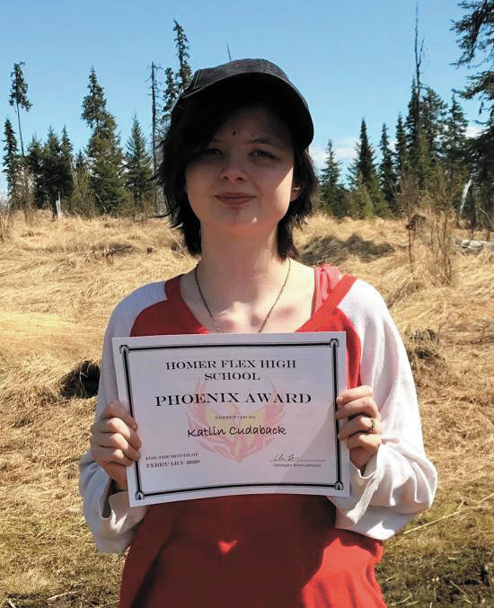 Homer Flex School graduate Katlin Cudaback. (Photo courtesy Ingrid Harrald)