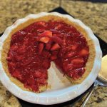 Teri Robls strawberry pie makes a great Fathers Day dessert, as seen here on Tuesday, June 16, 2020, in her Homer, Alaska kitchen. (Photo by Teri Robl)
