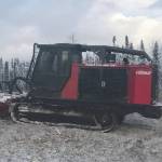 A finished portion of the Sterling Fuel Break completed by a masticator machine. (Photo provided by Kenai National Wildlife Refuge)