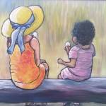 A painting by Ingrid McKinstry from her show opening Friday, July 3, 2020, at the Fireweed Gallery in Homer, Alaska. (Photo courtesy of Homer Council on the Arts)