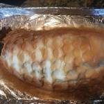 Salt encrusted rockfish seals in the flavors of this delicate Alaska specialty, as seen here prepared by Rob Robl on Friday, July 10, 2020, in Teri Robls Homer, Alaska, kitchen. (Photo by Teri Robl)