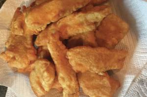 A plate of fried fish is photographed in this undated photo. Frying up cod or halibut in a beer batter is a delicious way to enjoy Alaskas catch. (Photo by Victoria Petersen)