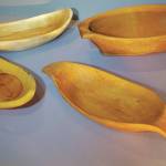 These bowls by woodworker Bob Ritchie are part of his show for October 2020 at Ptarmigan Arts in Homer, Alaska. (Photo courtesy of Ptarmigan Arts)