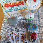 Karen Zeller Smiths collage, Passing the Time, taken on May 19, 2020, in Homer, Alaska, was one of the photos submitted to Christina Whitings Behind the Mask - Our Stories project. (Photo courtesy Karen Zeller Smith).