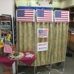 Residents of South Peninsula Hospitals Long Term Care exercised their right to vote in this special voting booth set up in their day room, as seen here in this photo taken on Tuesday, Oct. 27, 2020, at Long Term Care in Homer, Alaska.Staff worked with Homer City Clerk to make necessary arrangements for this alternative in lieu of their annual trip to the polling site, said South Peninsula Hospital Public Information Officer Derotha Ferraro. Long Term Care is closed to visitors and restricting resident outings at this time due to the COVID-19 pandemic. The City Clerk used processes developed to assist persons who reside in long term care settings and following Alaska Division of Elections guidelines. (Photo courtesy of South Peninsula Hospital)