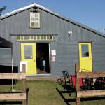Sweetgale Meadworks and Cider House, seen here Oct. 20, 2020 on Main Street in Homer, Alaska, is now open for business serving berry meads and ciders using local fruits. (Photo by Megan Pacer/Homer News)