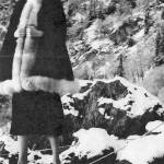 Anne Nixon in an outfit she made for a fashion show.