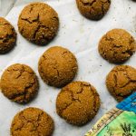 Photo by Victoria Petersen/Peninsula Clarion 
Ginger molasses cookies make for a delicious, chewy way to spread holiday cheer to family and friends isolated during the pandemic, photographed on Nov. 30, 2020, in Anchorage, Alaska.