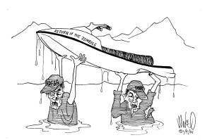 Michael O'Meara's cartoon for Jan. 7, 2021.