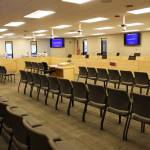 Renovations made to the Betty J. Glick Assembly Chambers are seen on Monday, Jan. 4 in Soldotna, Alaska. (Ashlyn OHara/Peninsula Clarion)