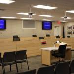Renovations made to the Betty J. Glick Assembly Chambers are seen on Monday, Jan. 4 in Soldotna, Alaska. (Ashlyn OHara/Peninsula Clarion)