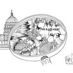 Michael O'Meara's cartoon for Jan. 14, 2021.