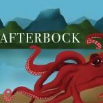 Tracey Hansen's design for Grace Ridge Brewery's '64 Afterbock beer label contest to commemorate the 20th anniversary of the Kachemak Bay National Estuarine Research Reserve (KBNERR). The designs go on exhibit and the winning label will be revealed Friday, Feb. 5, 2021, at the brewery in Homer, Alaska. (Photo courtesy of Grace Ridge Brewery)