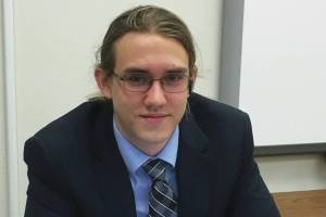 Homer DDF member Larry Dunn during the DDF State Championships held virtually Feb. 11-13, 2021. (Photo courtesy Marjorie Dunn)