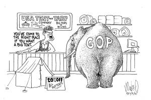 Michael O'Meara's cartoon for March 4, 2021.