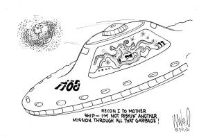 Michael O'Meara's cartoon for March 11, 2021.