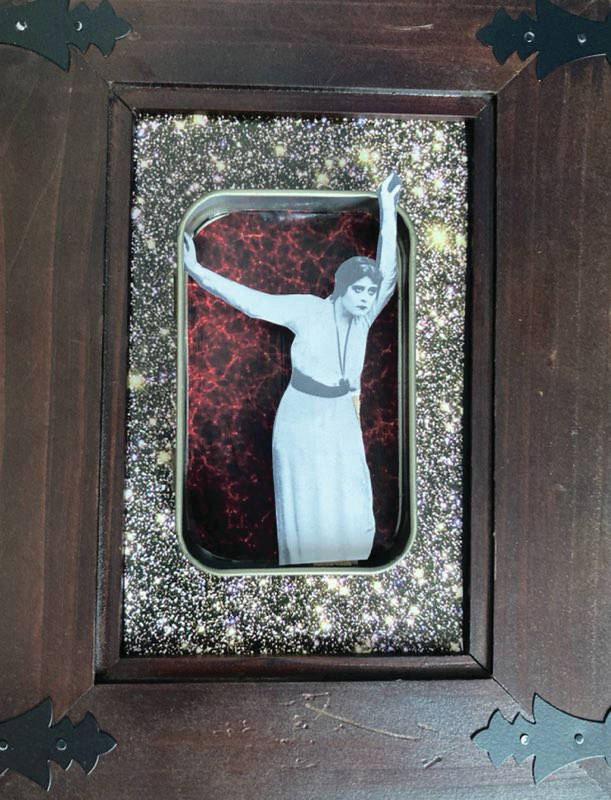 One of the works in Charles Aguilars show opening Friday, March 5, 2021, at Grace Ridge Brewery in Homer, Alaska. (Photo courtesy of Grace Ridge Brewery)