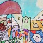 Ruby Gervais art in the Jubilee Youth Art Show at the Homer Counicl on the Arts. (Photo courtesy Homer Council on the Arts)