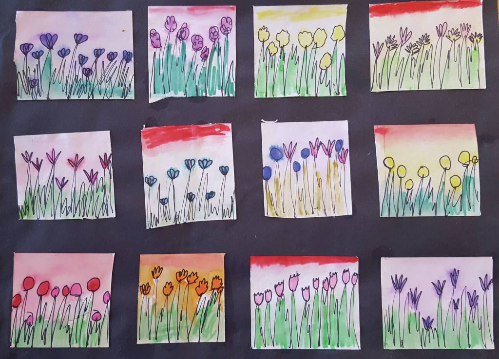 Dee Wilmeths art in the Jubilee Youth Art Show at the Homer Counicl on the Arts. (Photo courtesy Homer Council on the Arts)