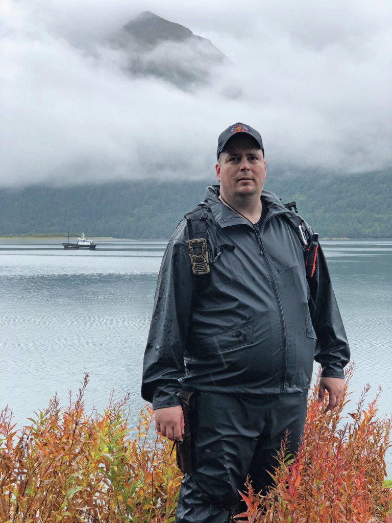 Photo provided by Larry Baxter
Larry Baxter of Homer was in Port Chatham in 2018 as a consultant for Extreme Expeditions Northwest LLC for the filming of the documentary In Search of Port Chatham Hairy Man. Travel to and from Homer was aboard the Homer-based research vessel Puk-Uk.