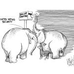 Michael OMearas cartoon for April 15, 2021.