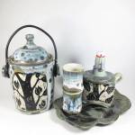 Jeff Szarzis pottery is on view starting Friday, May 7, 2021, at Bunnell Street Arts Center in Homer, Alaska. (Photo courtesy of Bunnell Street Arts Center)