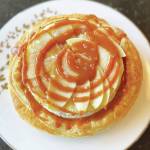 Brie and caramel apple voulevant is sure to be a crowd-pleaser, photographed in April, 2021, in Nikiski, Alaska. (Photo by Tressa Dale/Peninsula Clarion)