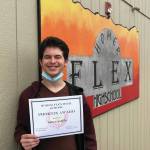 Dalton Kieffer, a Homer Flex High School junior, has been named the March recipient of the Flex Phoenix Award. Photo provided by Homer Flex High School.