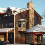 Second Star, a single-family second home rented out for weddings and special events, is seen here in February 2014 in Homer, Alaska. (Photo by Michael Armstrong/Homer News file)