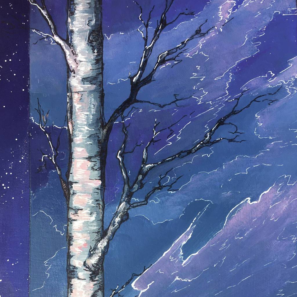 Jenna Gerretys art show opens Friday, June 4, 2021, at Grace Ridge Brewery in Homer, Alaska. (Photo courtesy of Grace Ridge Brewery)