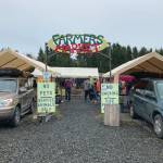 The entrance to the Homer Farmers Market as seen on May 29, 2021.