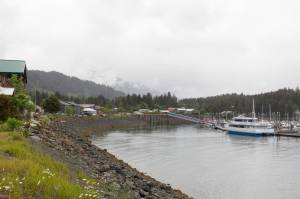 Seldovia as seen on Thursday, June 24, 2021. The steady rain didnt stop boats filled with tourists from arriving in town. (Photo by Sarah Knapp/Homer News)