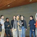 The Yale University Whiffenpoofs perform in a concert Thursday, July 8, 2021, at the Boathouse Pavillion in Homer, Alaska. The group also did a workshop Thursday at the Homer Council on the Arts. (Photo by Michael Armstrong/Homer News)