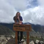 Camille Botello summits the Machu Picchu Mountain near Aguas Calientes, Peru on October 27, 2018. (Photo provided)