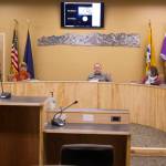 The Homer City Council met in person for the first time in the newly renovated Cowles Council Chamber on July 26.