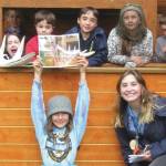 A group photo of the campers after a digital scavenger hunt in Get Out and Get Dirty Camp. (Photo provided by U.S. Fish and Wildlife Service)