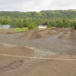 The pump track at Kachemak City Park is now open for use when the park is dry. (Photo by Sarah Knapp/Homer News)