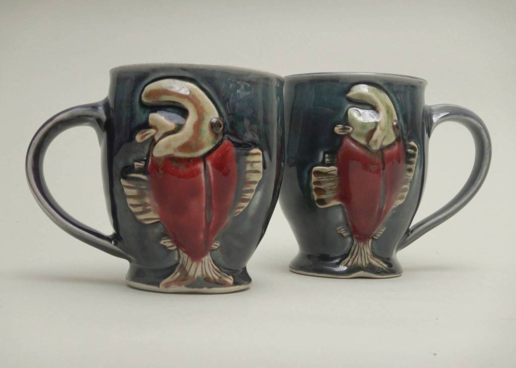 Kim Nielsen's pottery goes on exhibit Friday, Sept. 3, 2021, at Ptarmigan Arts in Homer, Alaska. (Photo courtesy of Ptarmigan Arts)