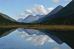 "Tern Lake," a photo by Susan Johnson, is part of the members showcase exhibit opening Friday, Sept. 3, 2021, at the Homer Council on the Arts in Homer, Alaska. (Photo courtesy of Homer Council on the Arts)