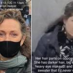 Screenshot from Paul Huepers original Facebook post about the FBI search at their residence on April 28, 2021, of Marilyn and the woman in photograph #225a-b on the FBIs Most Wanted for Capitol Violence list.