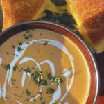 Tomato soup with grilled cheese. (Photo by Tressa Dale)