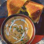 Tomato soup with grilled cheese. (Photo by Tressa Dale)