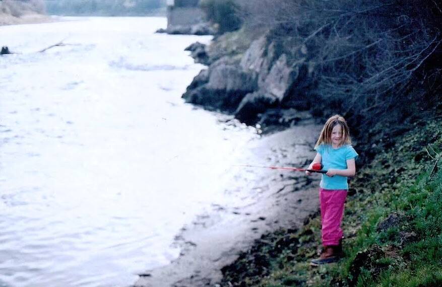 I smile while fishing in Utah in 2004. (Anthony Botello)