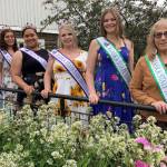 Countess Nona Safra, far right, poses with the other Alaska State Fair Royalty. (Photo provided)