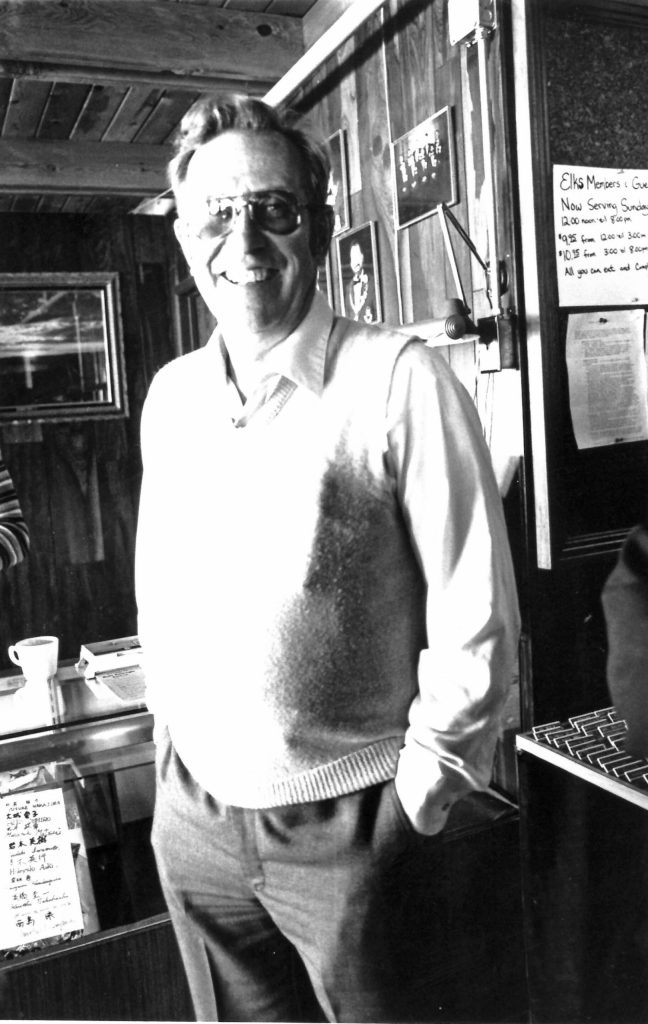 Clem Tillion in an undated photo. (Homer News file photo)