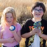 With over 100 rocks to find during the Homer Rocks Halloween scavenger hunt, the children participating got to pick and choose their favorite rocks while leaving another behind for someone else to find. (Photo by Sarah Knapp/Homer News)