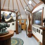 Art by Jeff, Ranja, and Mfanwy Dean is shown at the Dean Family Gallery. (Photo provided)