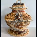 Mavis Mullers basket art is featured in a show at Fireweed Gallery. (Photo provided)