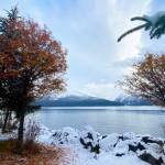 A pleasant snow day in Seward, Alaska, on Thursday, Oct. 28, 2021. (Photo by Kat Sorensen)