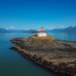 Eldred Rock Lighthouse in the Lynn Canal served as a navigational beacon for generations of mariners. Local volunteers are working to preserve it for future generations of lighthouse enthusiasts. (Courtesy Photo/Matthew York)